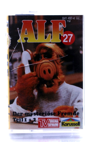 Alf MC Hörspielkassette Folge 27 - Der mysteriöse Fremde Teil 1 + 2 von Karussell